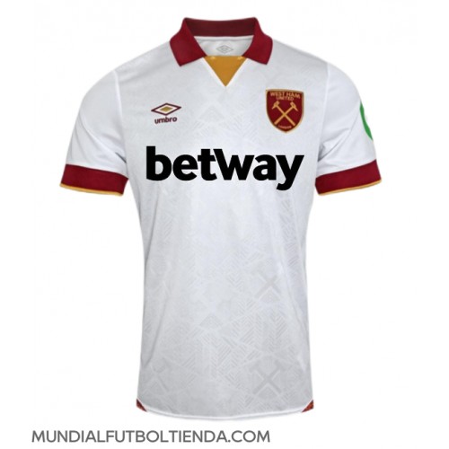 Camiseta West Ham United Tercera Equipación Replica 2024-25 mangas cortas